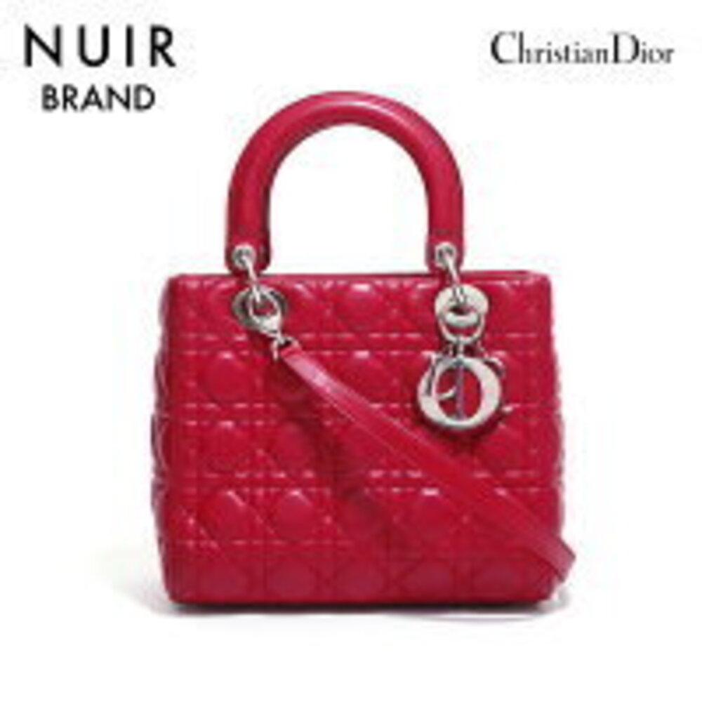 Christian Dior handbag red